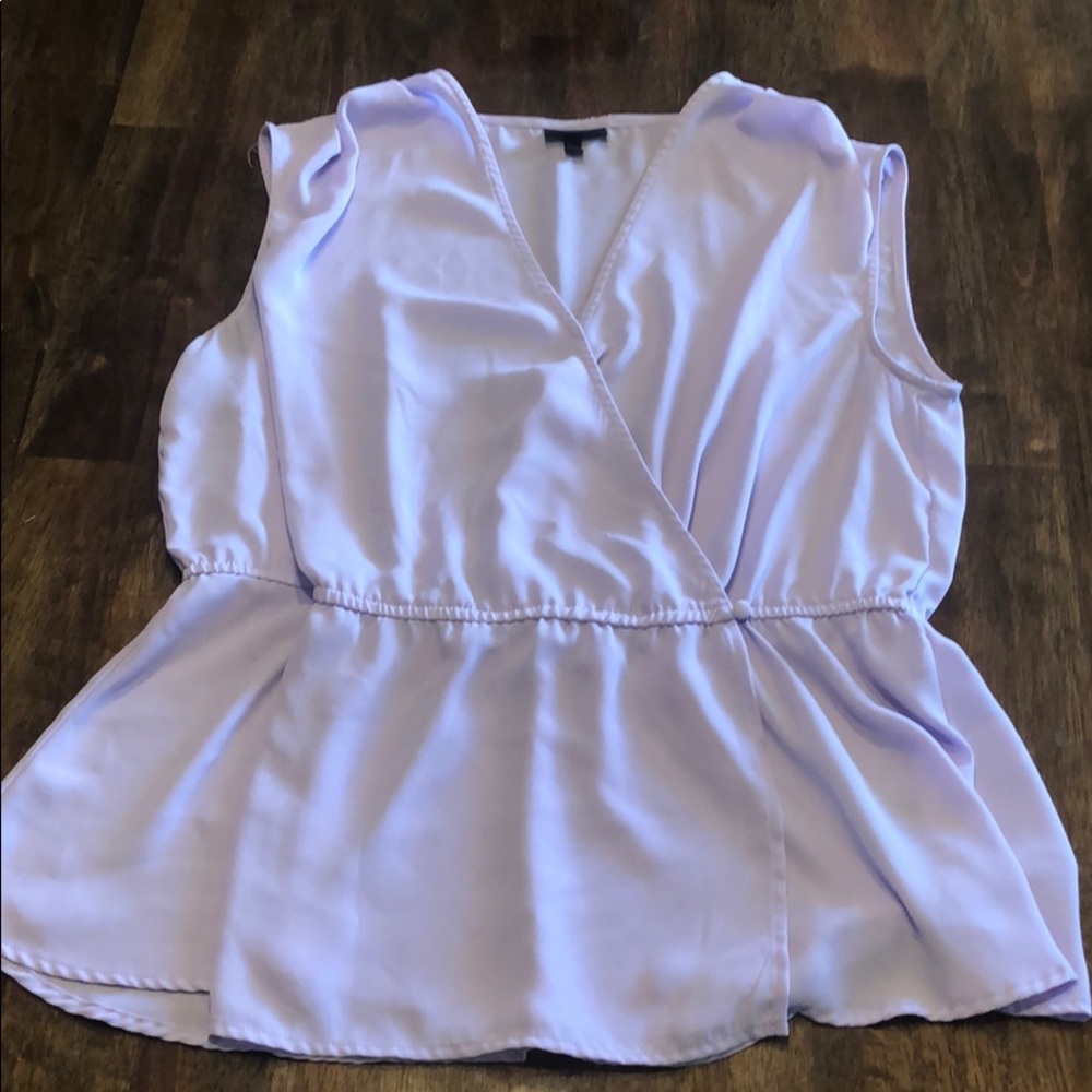 Lilac wrap top
